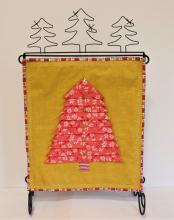 Mini Christmas Tree Wall Hanging (yellow)