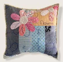 Sunshine & Flowers Cushion Pattern