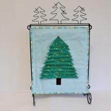 Mini Christmas Tree Wall Hanging (Green)